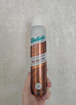 Сухий шампунь batiste dry shampoo and medium brunette a hint of colour 200мл2 фото