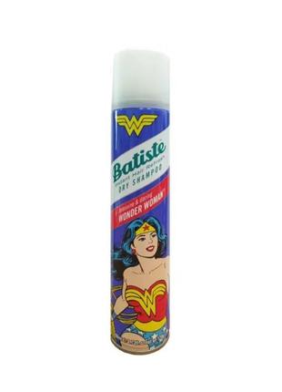 Сухий шампунь batiste wonder woman limited edition dry shampoo 200мл1 фото