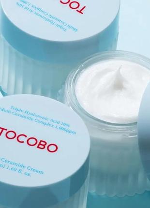 Зволожуючий крем з керамідами tocobo multi ceramide cream 50мл
