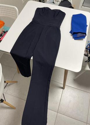 Классический комбинезон с пиджаком размер s