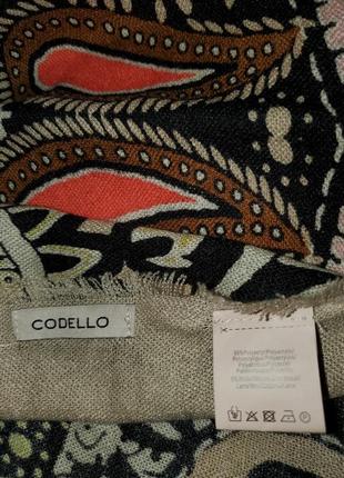 Большой платок codello в составе шерсть, шерстяной6 фото
