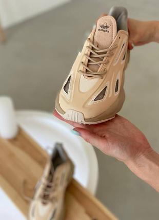 Жіночі кросівки adidas ozweego celox beige женские кроссовки адидас2 фото