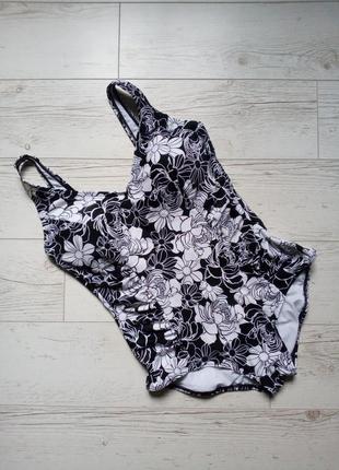 Купальник стяжка з топиком під груди р. 48-50