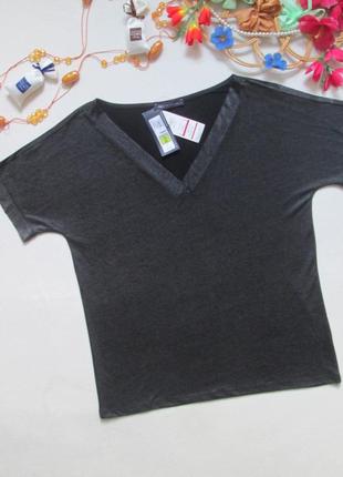 Суперова сталевого кольору футболка marks&spencer 🍒🌺🍒