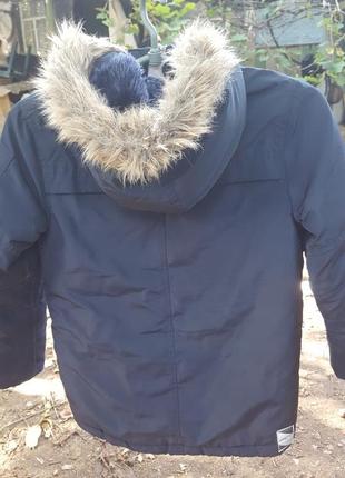 Зимняя курточка  next на мальчика 6 лет.3 фото
