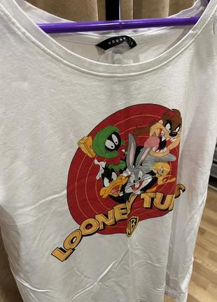 Жіноча футболка з принтом looney tunes2 фото