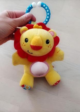 Подвеска fisher-price с вибрацией львенок