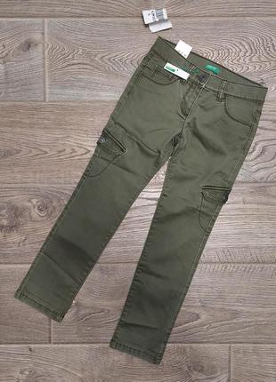 Джинси/штани  united colors of benetton на дівчинку віком 7-9 років