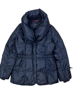 Теплий,зимовий подовжений пуховик esprit(пух/перо)