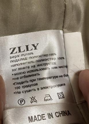 Куртка-пуховик жіночий zlly original5 фото