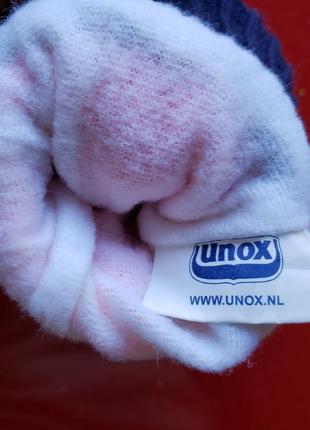 Unox нидерланды термо перчатки варежки оранжевые подростковые или женские теплые2 фото