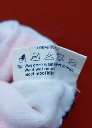 Unox нидерланды термо перчатки варежки оранжевые подростковые или женские теплые3 фото