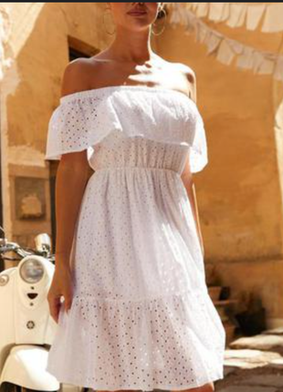 Красива сукня біла1 фото