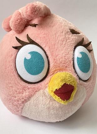 М'яка іграшка красуня стелла пінк енгрі бердс