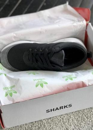 Чоловічі кросівки  adidas shark grey мужские кроссовки адидас2 фото