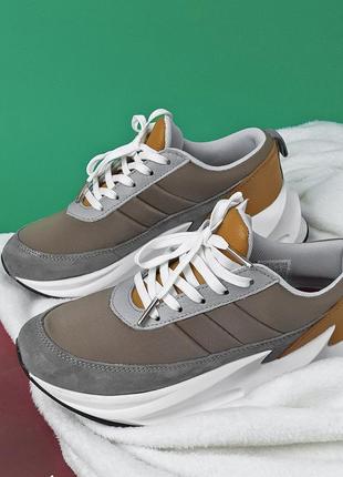 Чоловічі кросівки  adidas shark brown мужские кроссовки адидас5 фото