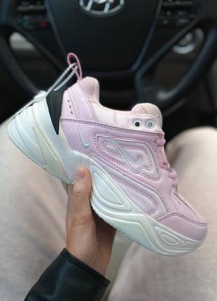Nike m2k pink рожеві