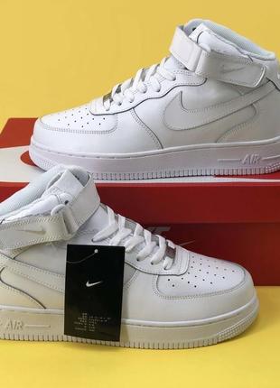 Кросівки демісезон nike air force 1 Crosst 26cm, хайтопи, високі  кросівки, білі кеди