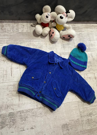 Вельветова куртка для малюка