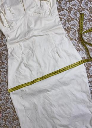 Молочна сукня футляр з воланами hibrid, xs-s.5 фото