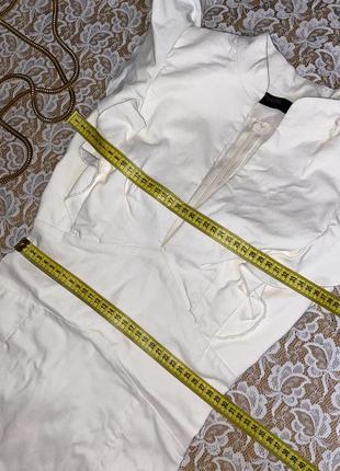 Молочна сукня футляр з воланами hibrid, xs-s.6 фото
