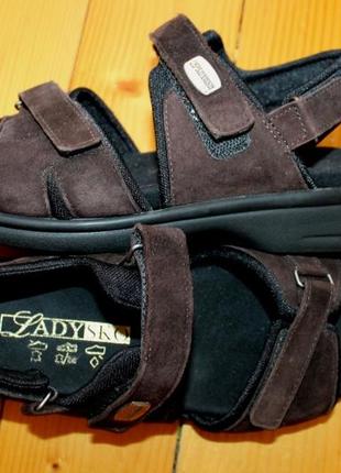 38 розм. сандалі ladysko. замша