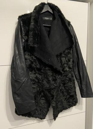 Шикарная меховая куртка шуба дубленка colin’s
