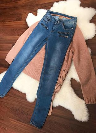 Джинси , джинсы высокая посадка
