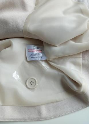 Нежный пиджак на подкладке мерцающей цвета5 фото
