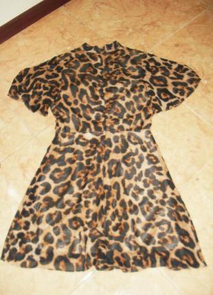 Платье леопард3 фото