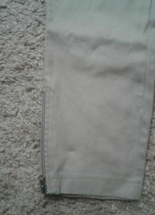 Стрейчевые бежевые брюки gina benotti, 44 евр..3 фото