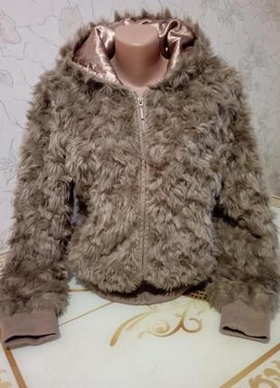 Шубка хутряна жіноча , хутряна куртка clockhause