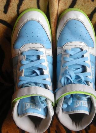 Супер кроси високі"everlast"р. 7(39,5),шкіра,індонезіяустілка-24,5см.