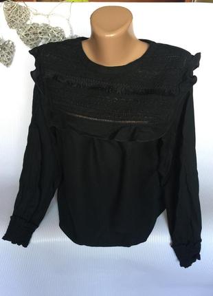 Шикарна чорна блуза