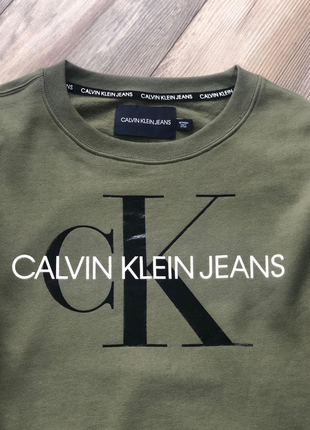 Свитшот на флисе calvin klein кельвин кляйн оригинал3 фото