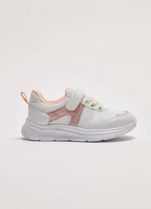 28 розмір спортивне взуття легкі кросівки дівчинці на товстій підошві lc waikiki вайкікі