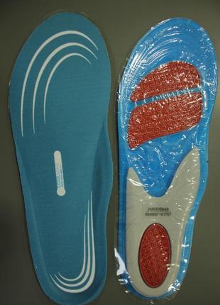 Стельки coolmax gel insoles с ортопедическим эффектом5 фото