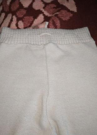 Теплые вязаные штани, katrina.3 фото