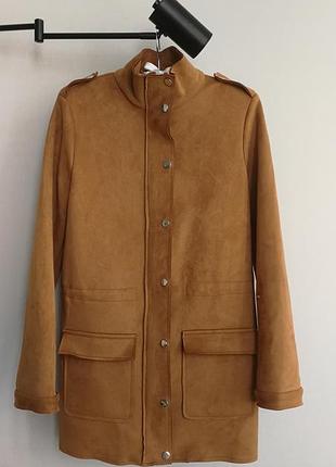 Пiджак жакет пiд замш