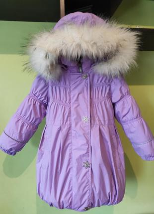 Lenne 110+6р зимова куртка пальто стан нового!!!