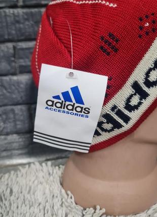 Зимняя  шапка на флисе  adidas шерсть 50% акрил 50% 293174 фото