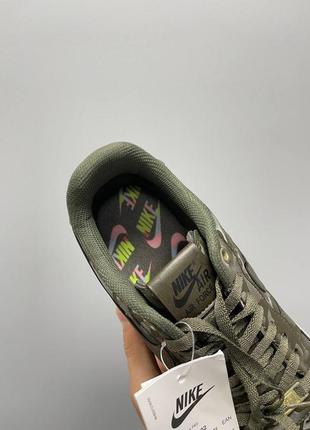 Кросівки nike air force 1 x the north face camo4 фото