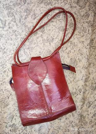 Вінтажна сумка шкіра
