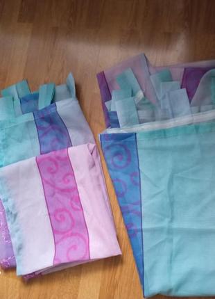 Тюль на велике вікно