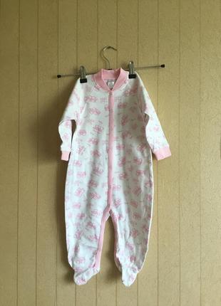 Трикотажний чоловічок для дівчаток