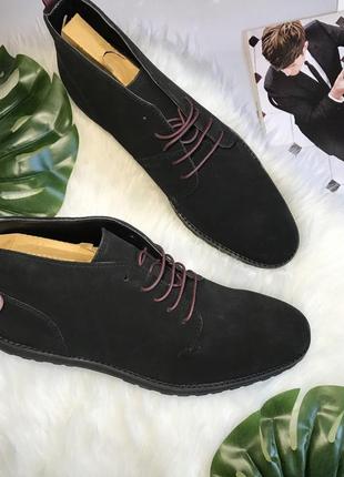 Ботинки замшевые мужские asos 4
