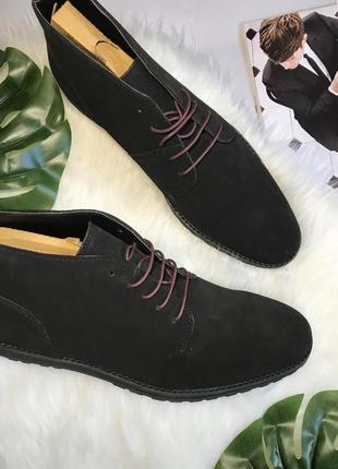 Ботинки замшевые мужские asos 3