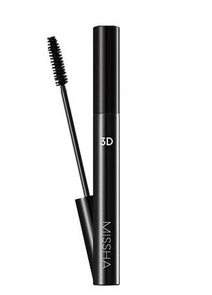 Туш для вій missha the style 3d,  7 грам