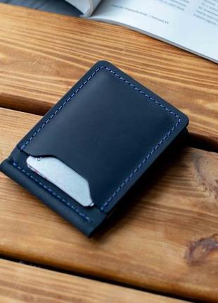 Мужской кожаный зажим для купюр из натуральной кожи kan коричневый ручной работы...