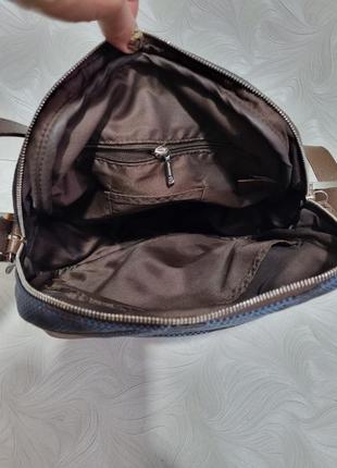 Фірмова шкіряна сумка longchamp, оригінал,5 фото